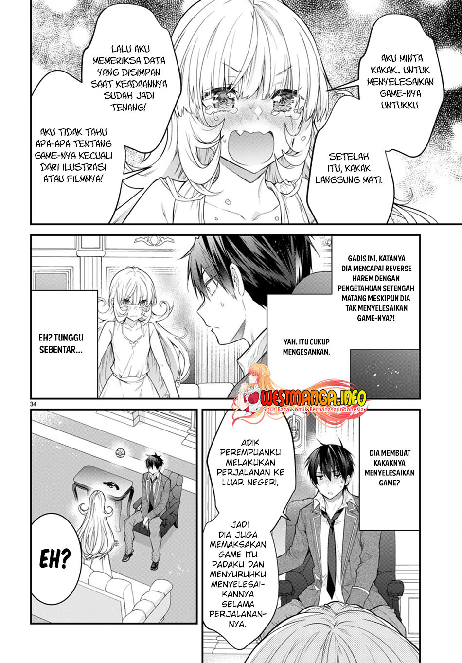 Otome Game Sekai wa Mob ni Kibishii Sekai Desu chapter 51