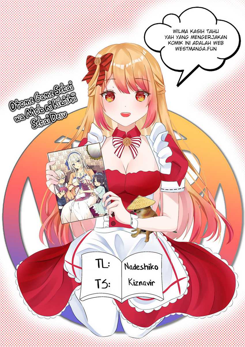 Otome Game Sekai wa Mob ni Kibishii Sekai Desu Chapter 63 Bahasa Indonesia