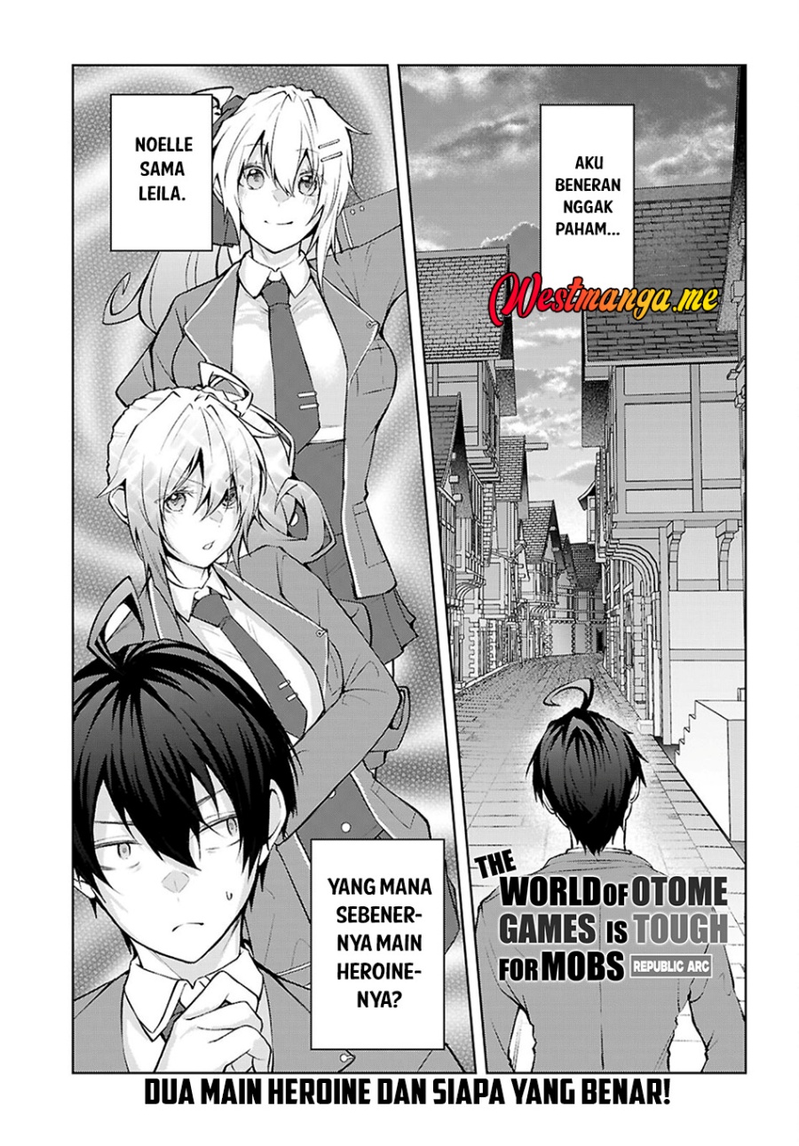 Otome Game Sekai wa Mob ni Kibishii Sekai Desu chapter 71