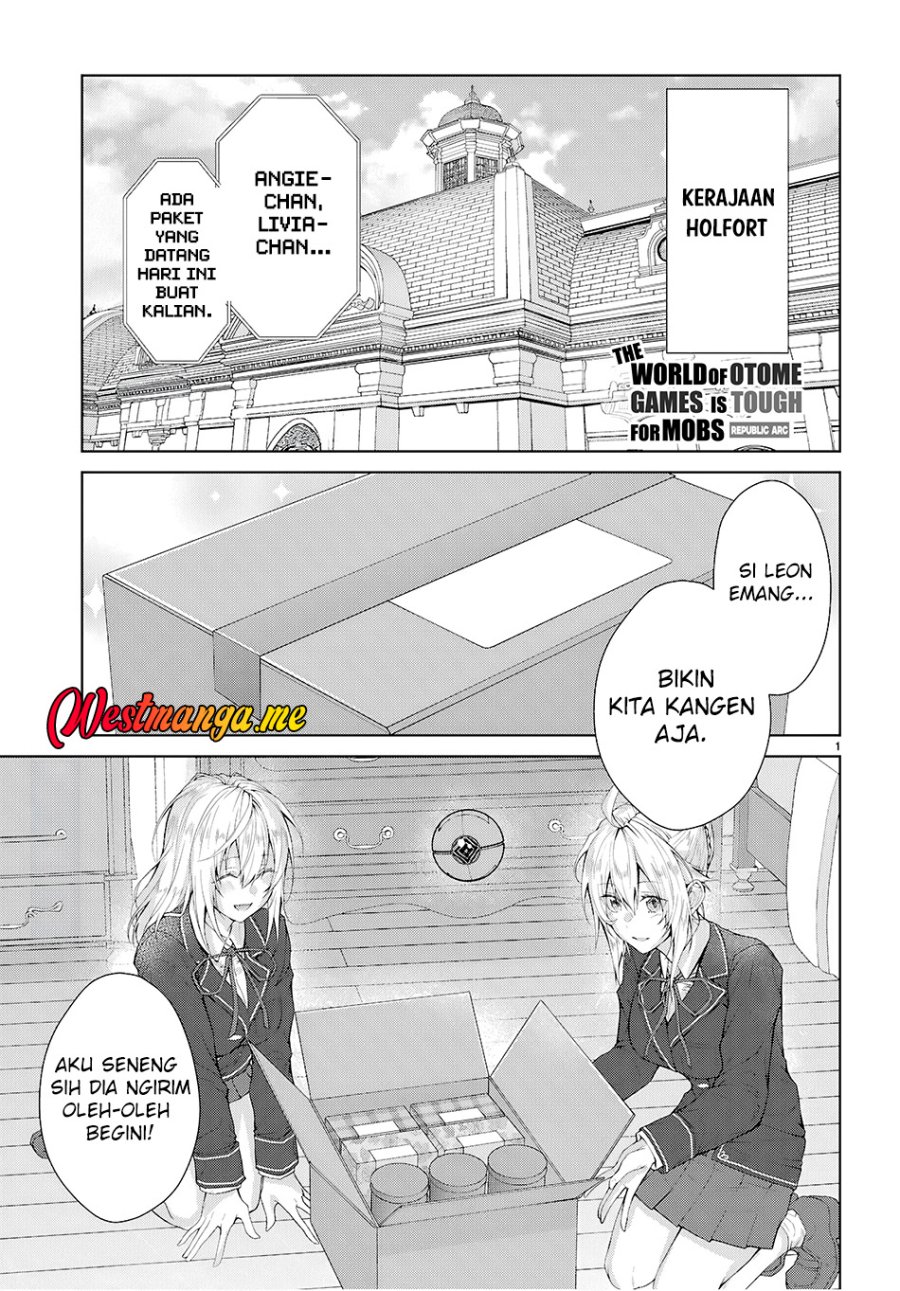 Otome Game Sekai Wa Mob Ni Kibishii Sekai Desu — Chapter 74, halaman 2