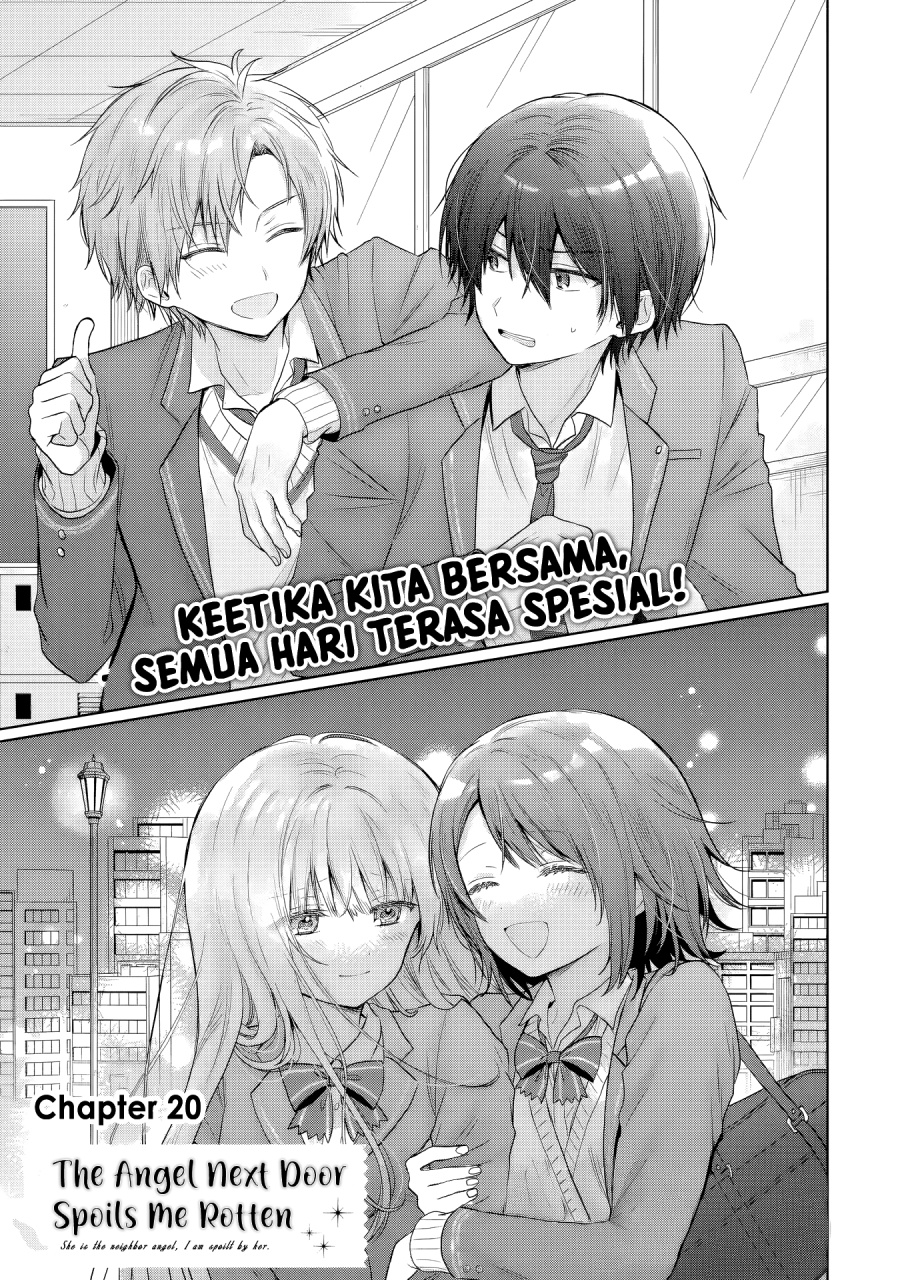 Otonari no Tenshi-sama ni Itsunomanika Dame Ningen ni Sareteita Ken chapter 20