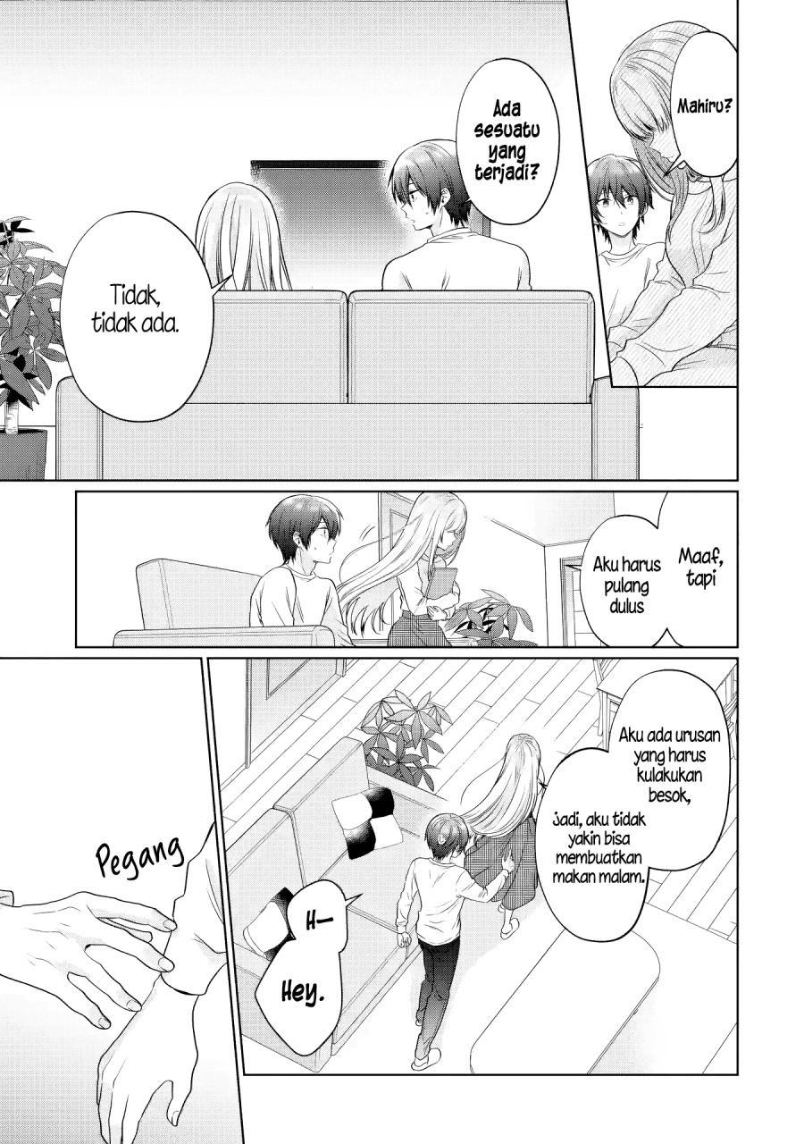 Otonari no Tenshi-sama ni Itsunomanika Dame Ningen ni Sareteita Ken Chapter 21.1 Bahasa Indonesia