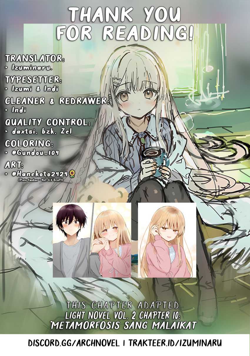 Otonari no Tenshi-sama ni Itsunomanika Dame Ningen ni Sareteita Ken chapter 22