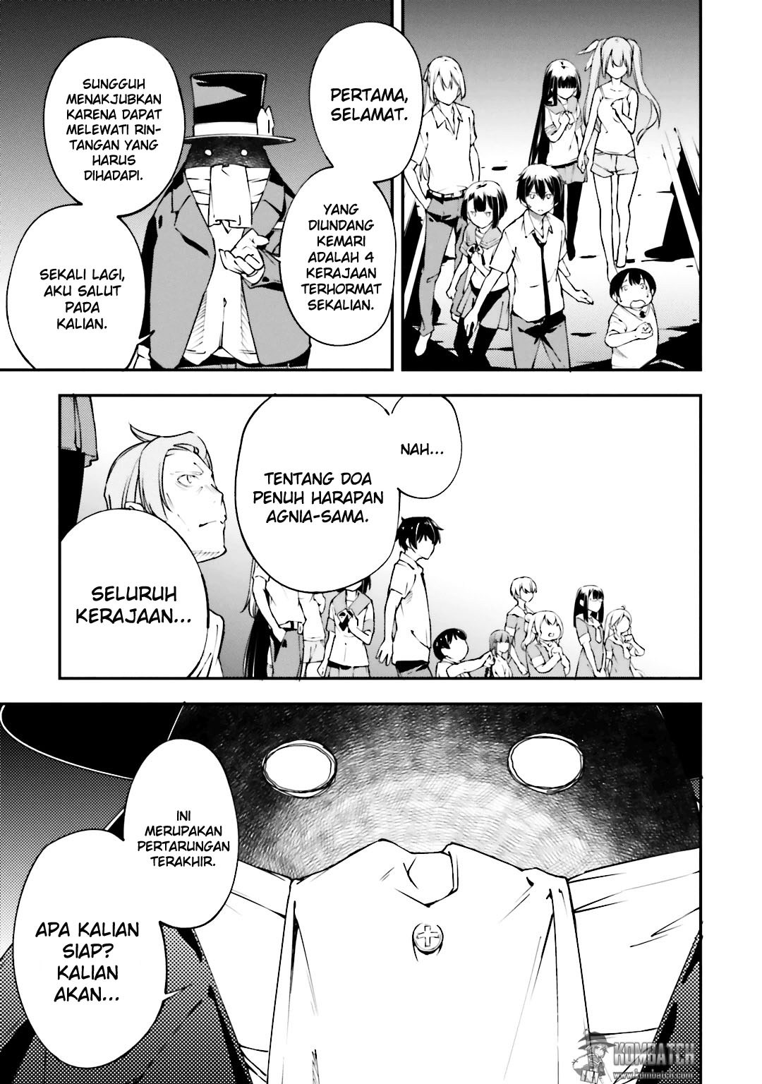 Oukoku Game Chapter 20 Bahasa Indonesia