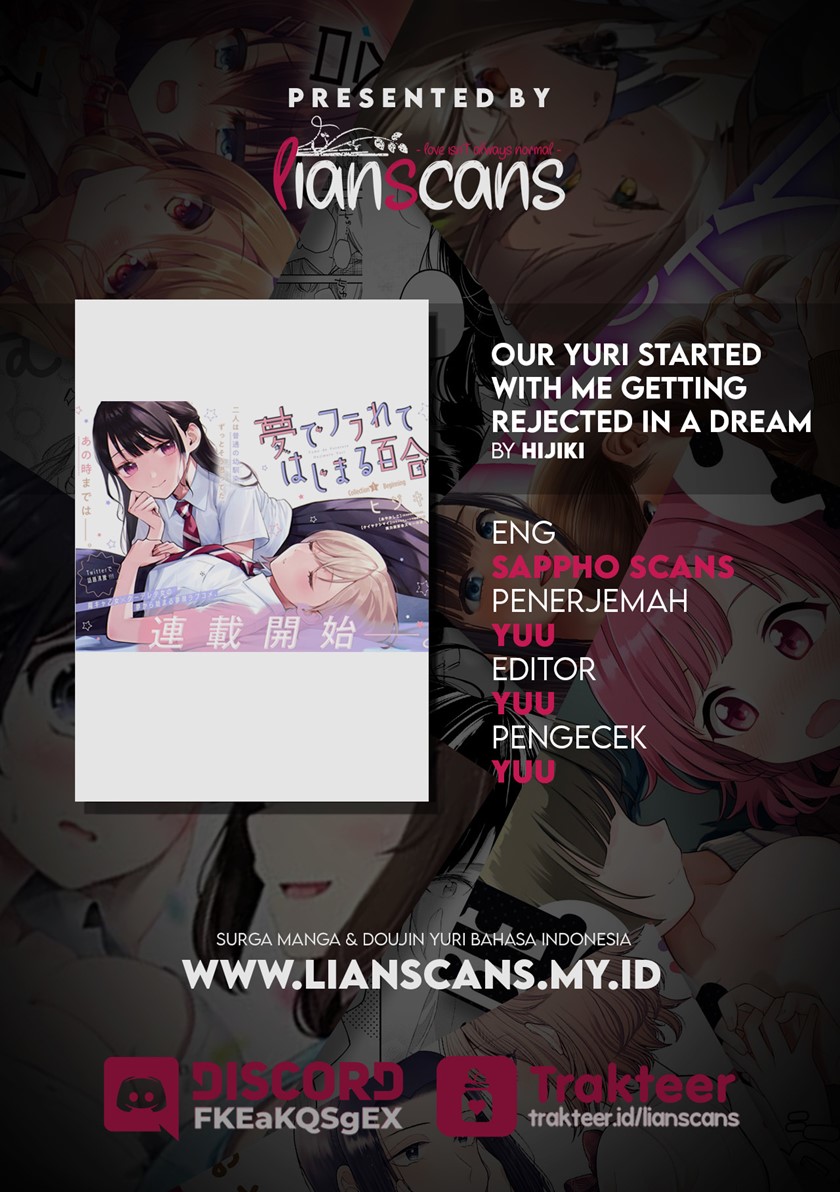 Our Yuri Started with Me Getting Rejected in a Dream chapter 2