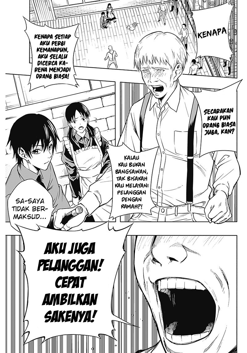 Ouritsu Mahou Gakuen no Saikasei: Slum Agari no Saikyou Mahoushi, Kizoku darake no Gakuen de Musou suru chapter 3