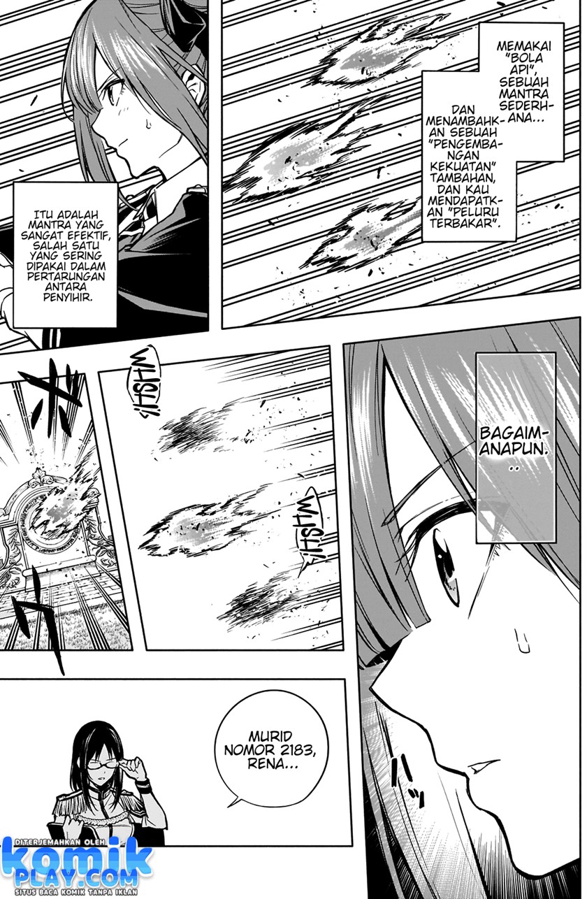Ouritsu Mahou Gakuen no Saikasei: Slum Agari no Saikyou Mahoushi, Kizoku darake no Gakuen de Musou suru chapter 20