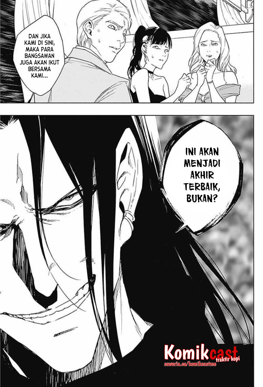 Ouritsu Mahou Gakuen no Saikasei: Slum Agari no Saikyou Mahoushi, Kizoku darake no Gakuen de Musou suru Chapter 49 Bahasa Indonesia