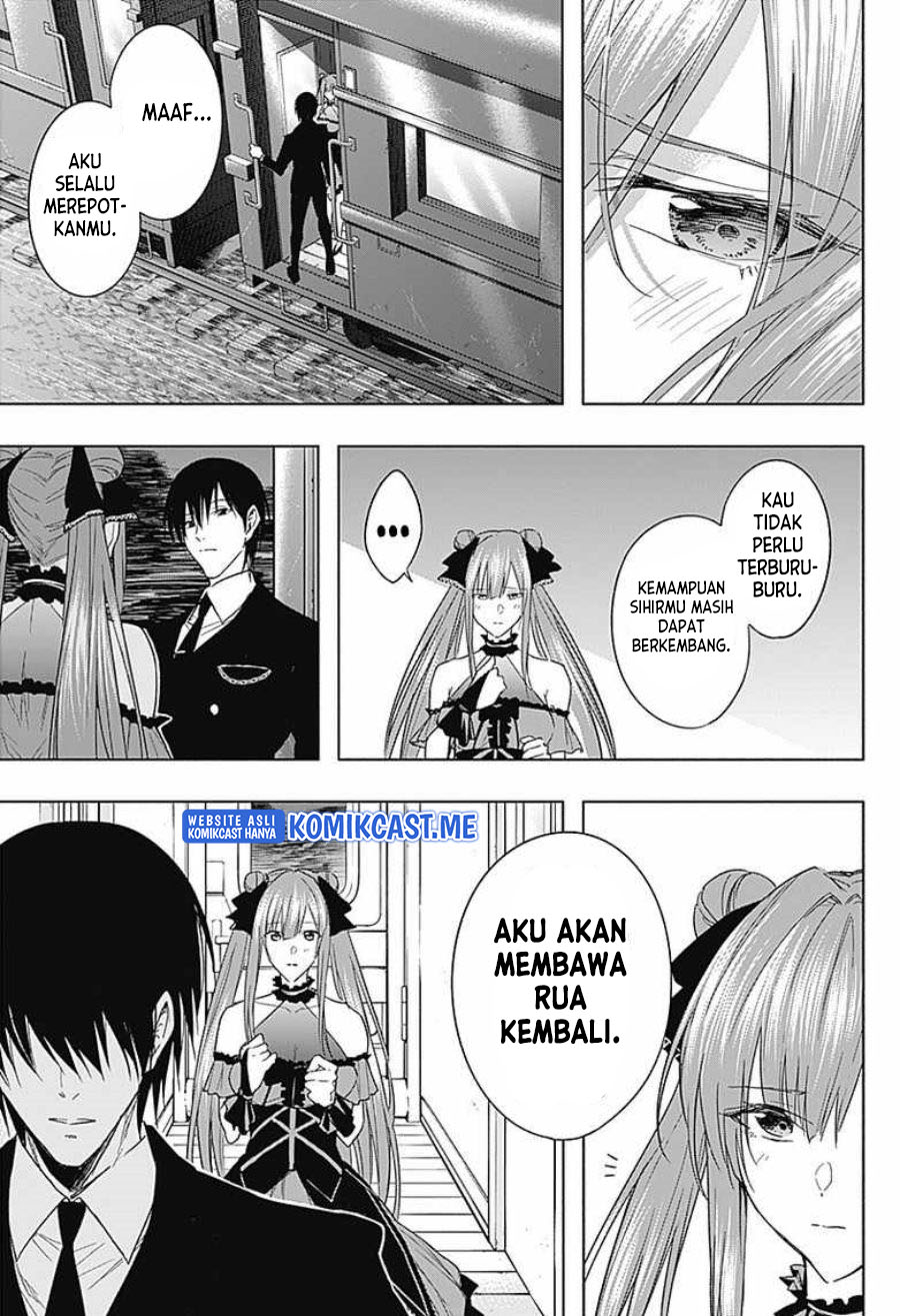 Ouritsu Mahou Gakuen no Saikasei: Slum Agari no Saikyou Mahoushi, Kizoku darake no Gakuen de Musou suru Chapter 49 Bahasa Indonesia