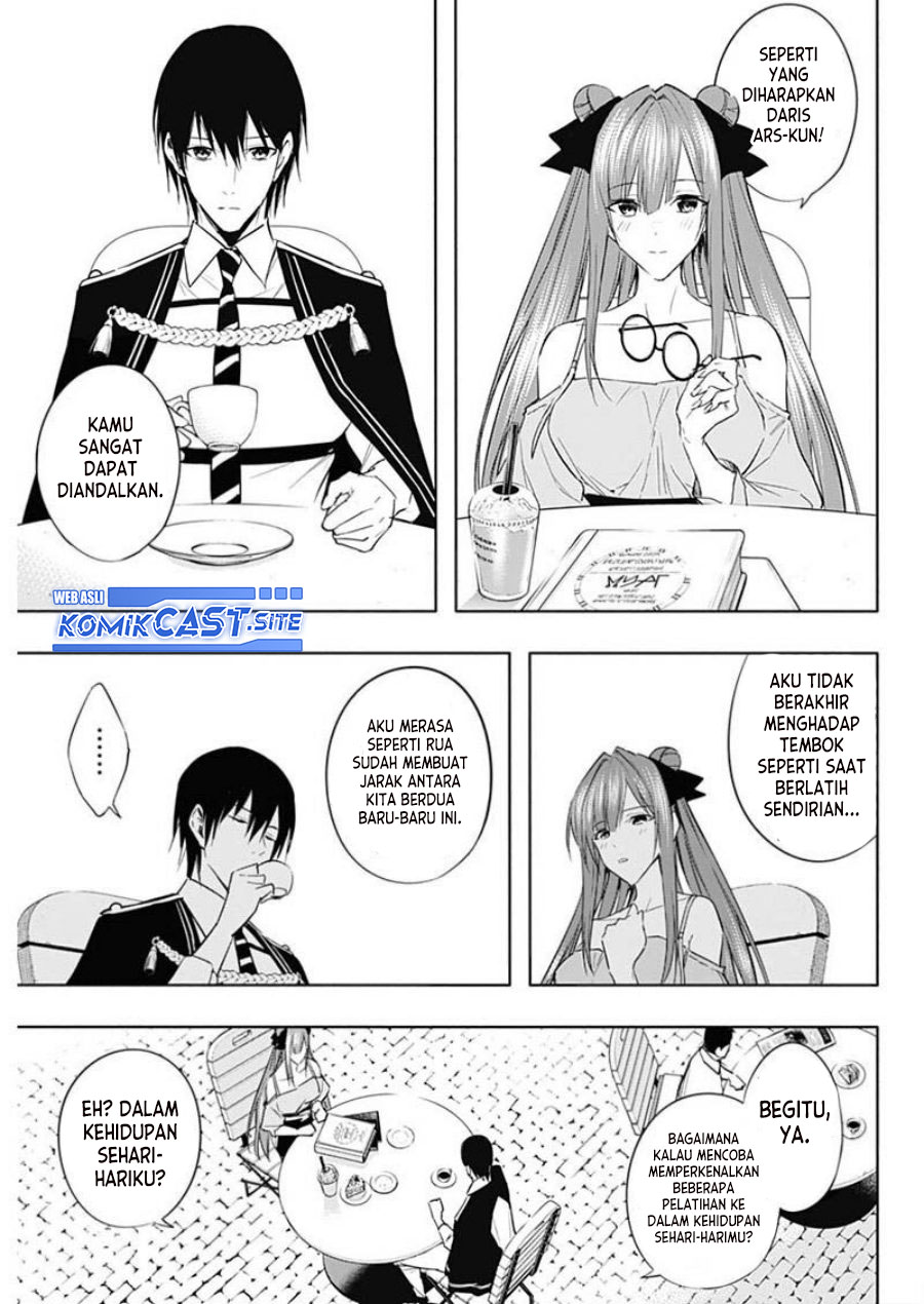 Ouritsu Mahou Gakuen no Saikasei: Slum Agari no Saikyou Mahoushi, Kizoku darake no Gakuen de Musou suru Chapter 59 Bahasa Indonesia