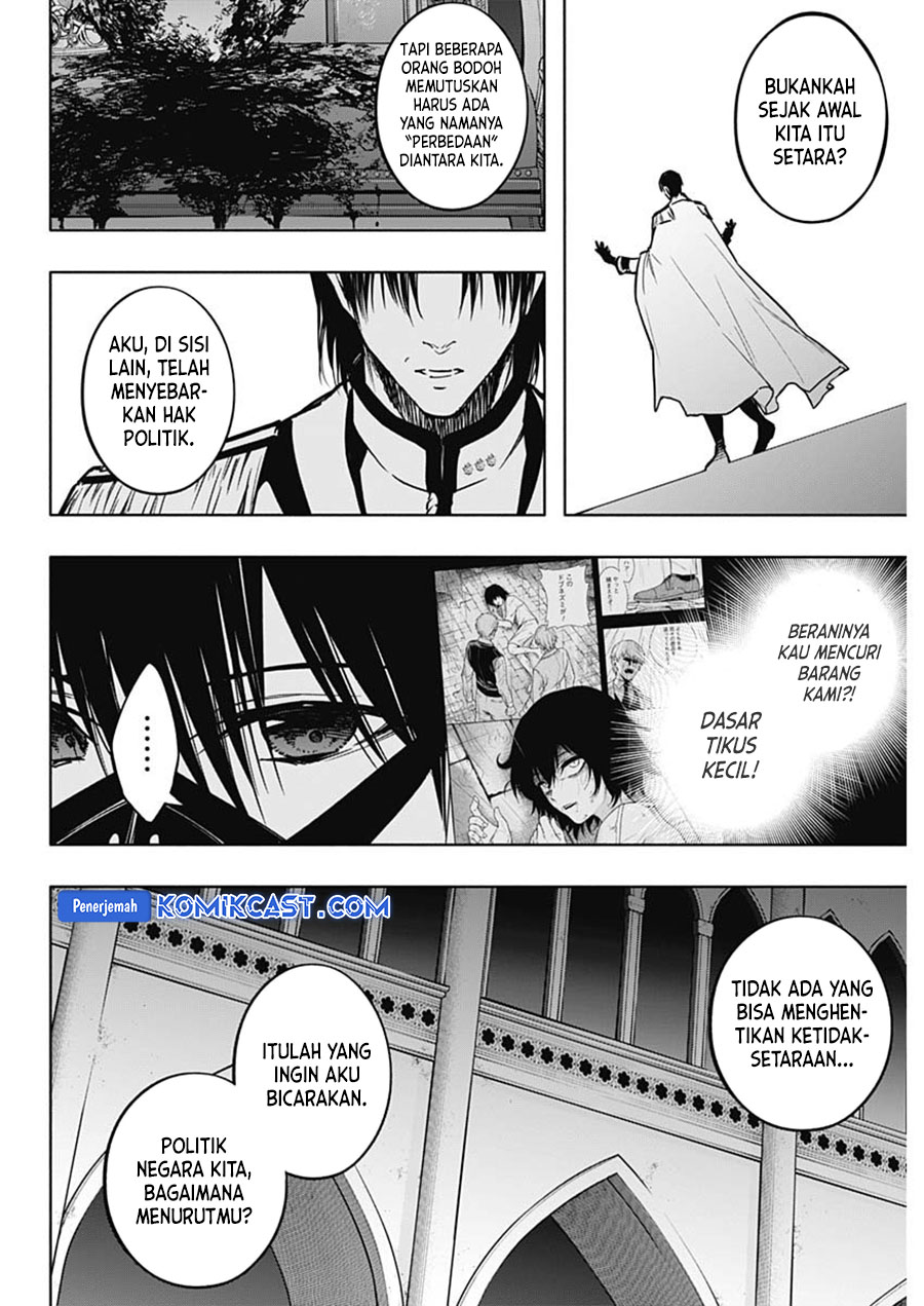 Ouritsu Mahou Gakuen no Saikasei: Slum Agari no Saikyou Mahoushi, Kizoku darake no Gakuen de Musou suru Chapter 101 Bahasa Indonesia