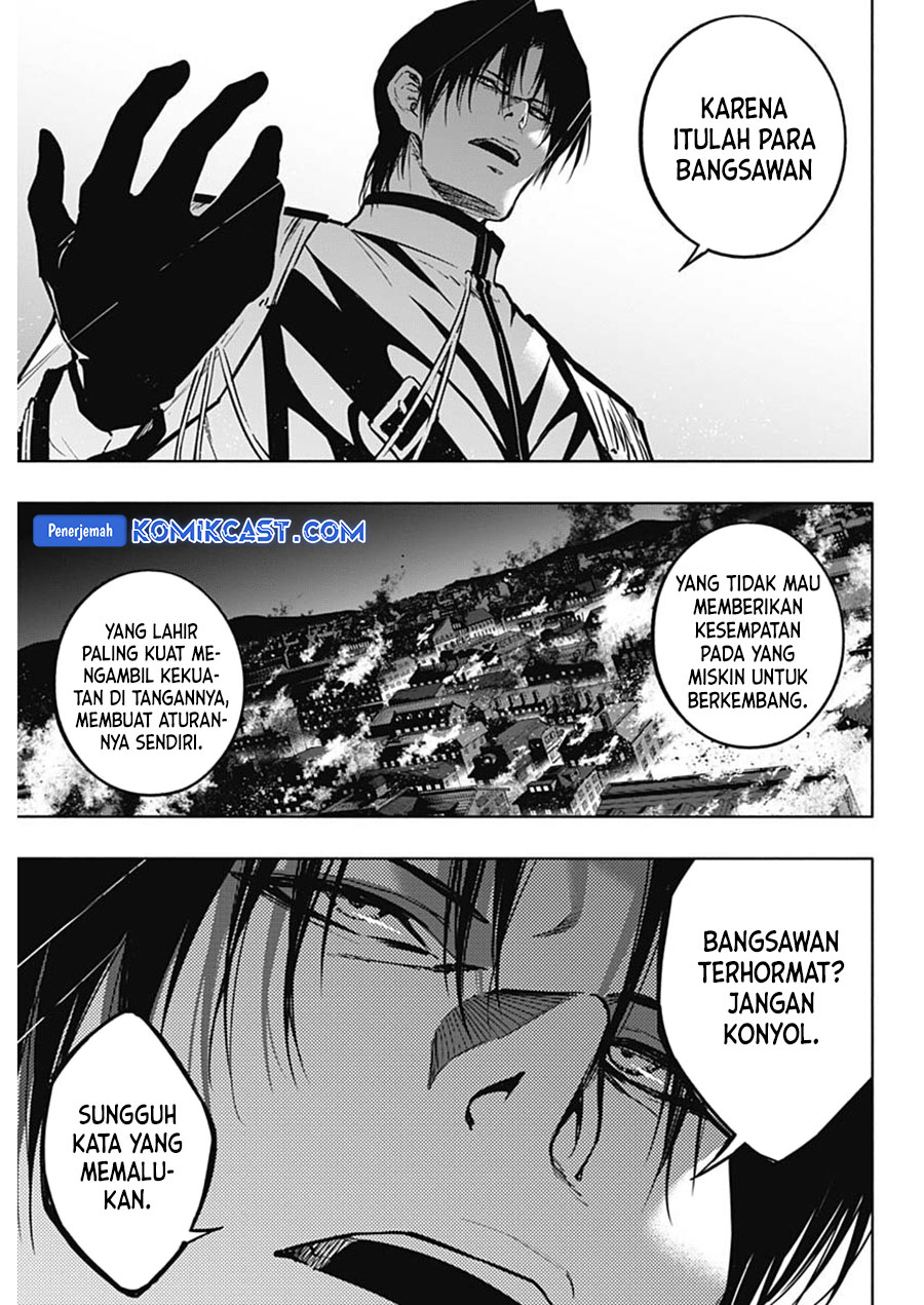Ouritsu Mahou Gakuen no Saikasei: Slum Agari no Saikyou Mahoushi, Kizoku darake no Gakuen de Musou suru Chapter 101 Bahasa Indonesia