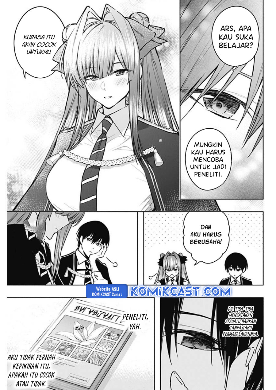 Ouritsu Mahou Gakuen no Saikasei: Slum Agari no Saikyou Mahoushi, Kizoku darake no Gakuen de Musou suru Chapter 114 Bahasa Indonesia