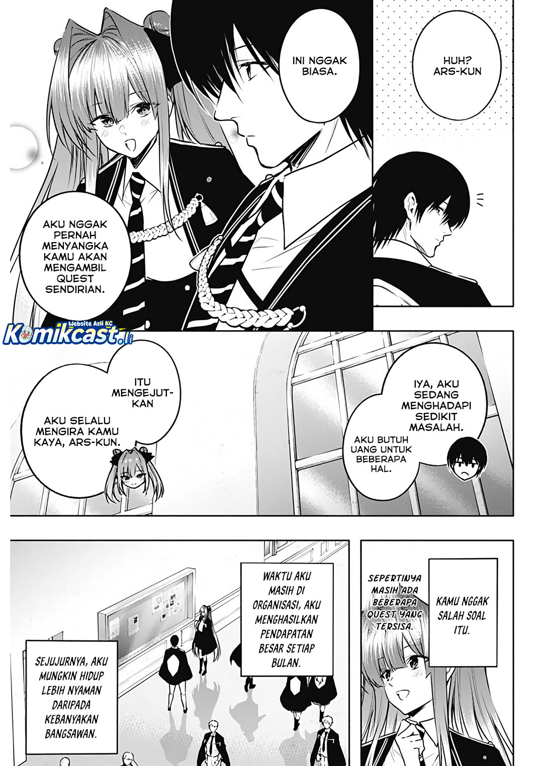 Ouritsu Mahou Gakuen no Saikasei: Slum Agari no Saikyou Mahoushi, Kizoku darake no Gakuen de Musou suru chapter 138