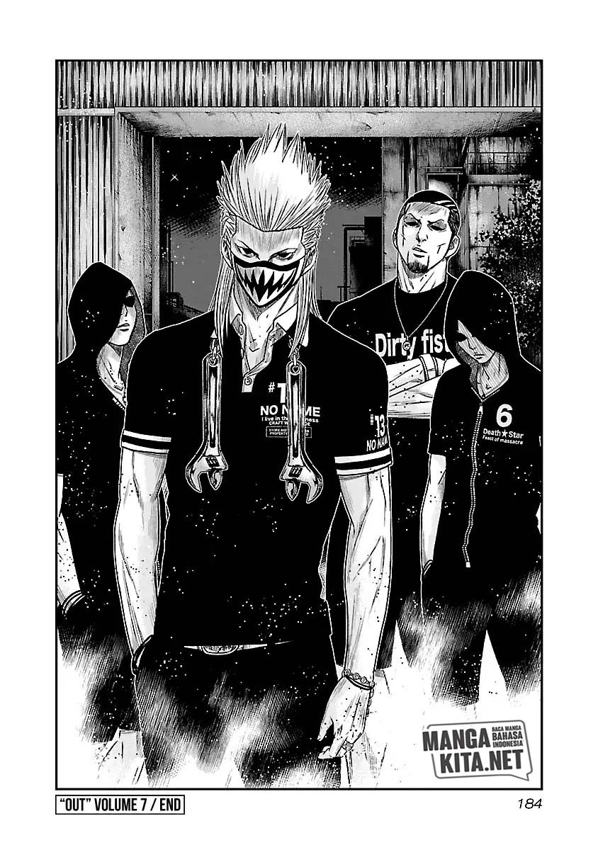 Out (Mizuta Makoto) Chapter 64 Bahasa Indonesia