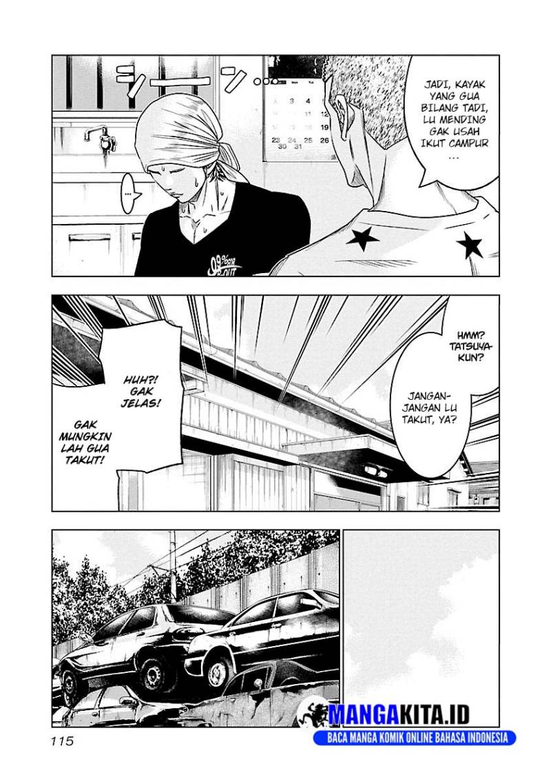 Out (Mizuta Makoto) Chapter 79 Bahasa Indonesia