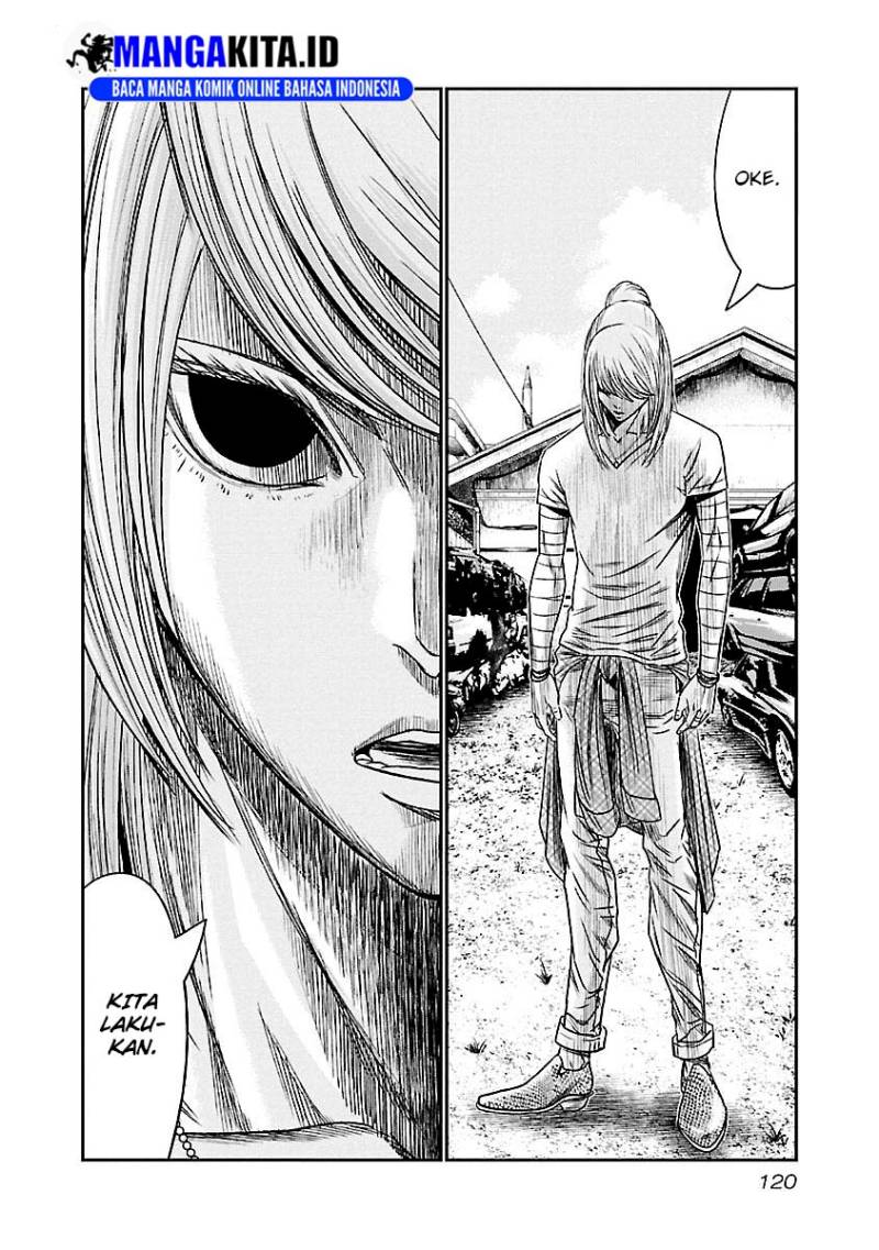 Out (Mizuta Makoto) Chapter 79 Bahasa Indonesia