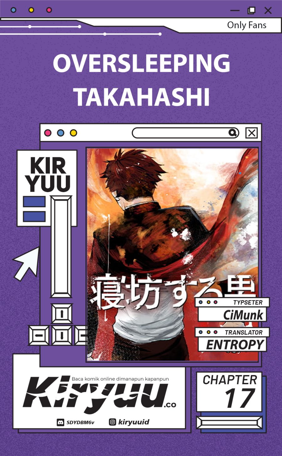 Oversleeping Takahashi Chapter 17 Bahasa Indonesia