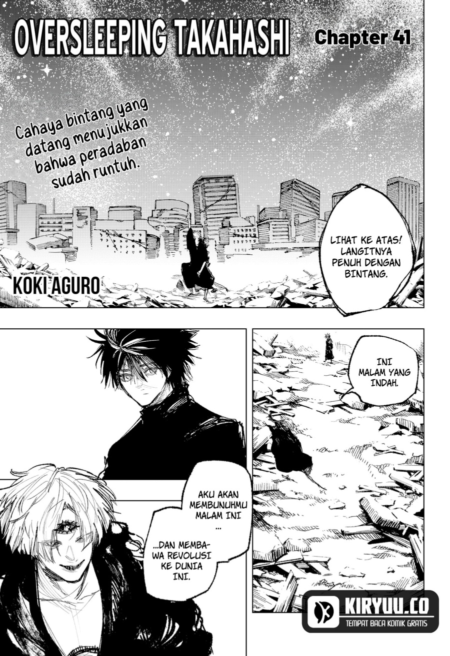 Oversleeping Takahashi chapter 41