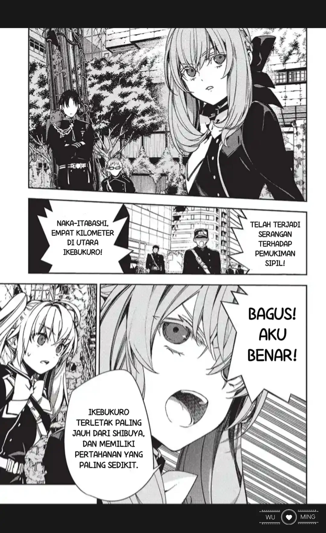 Owari no Seraph chapter 120