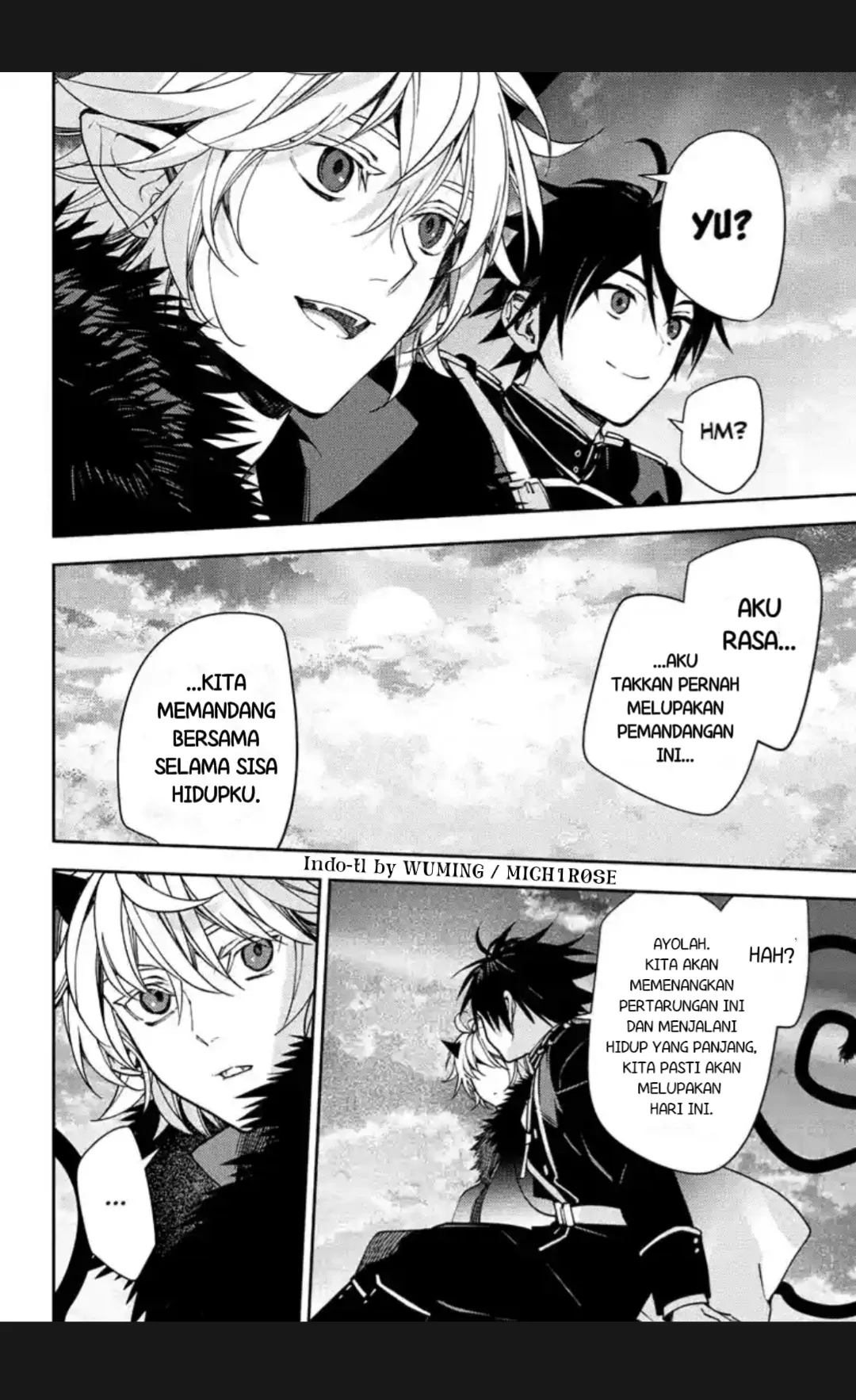 Owari no Seraph chapter 121