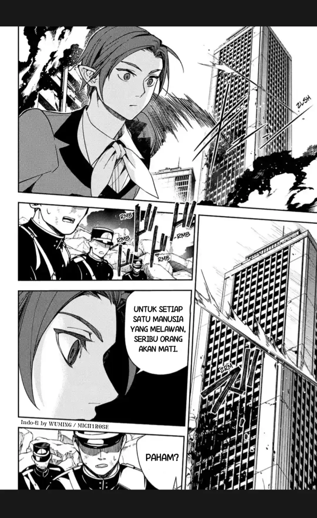 Owari no Seraph chapter 121