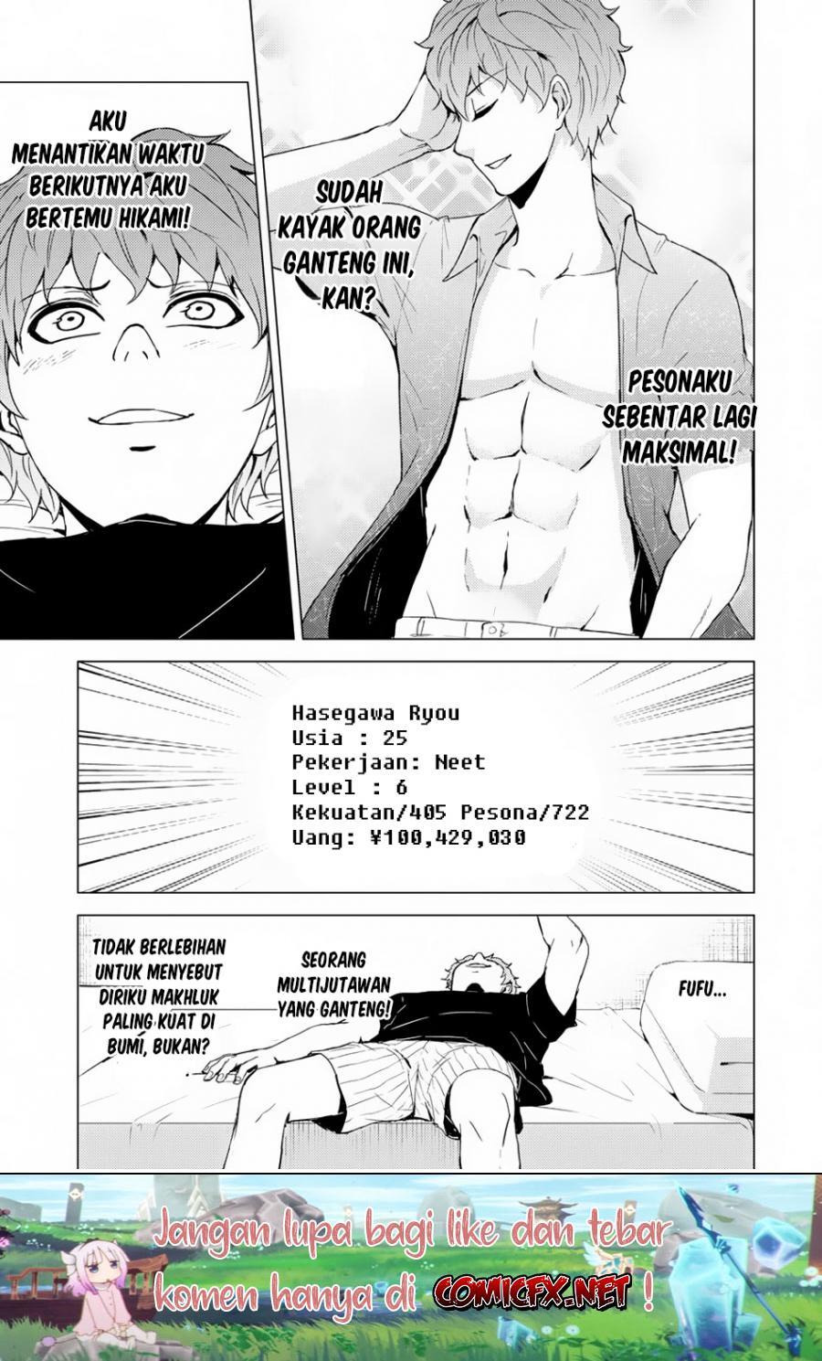 Ore no Genjitsu wa Renai Game?? ka to Omottara Inochigake no Game datta Chapter 30.1 Bahasa Indonesia