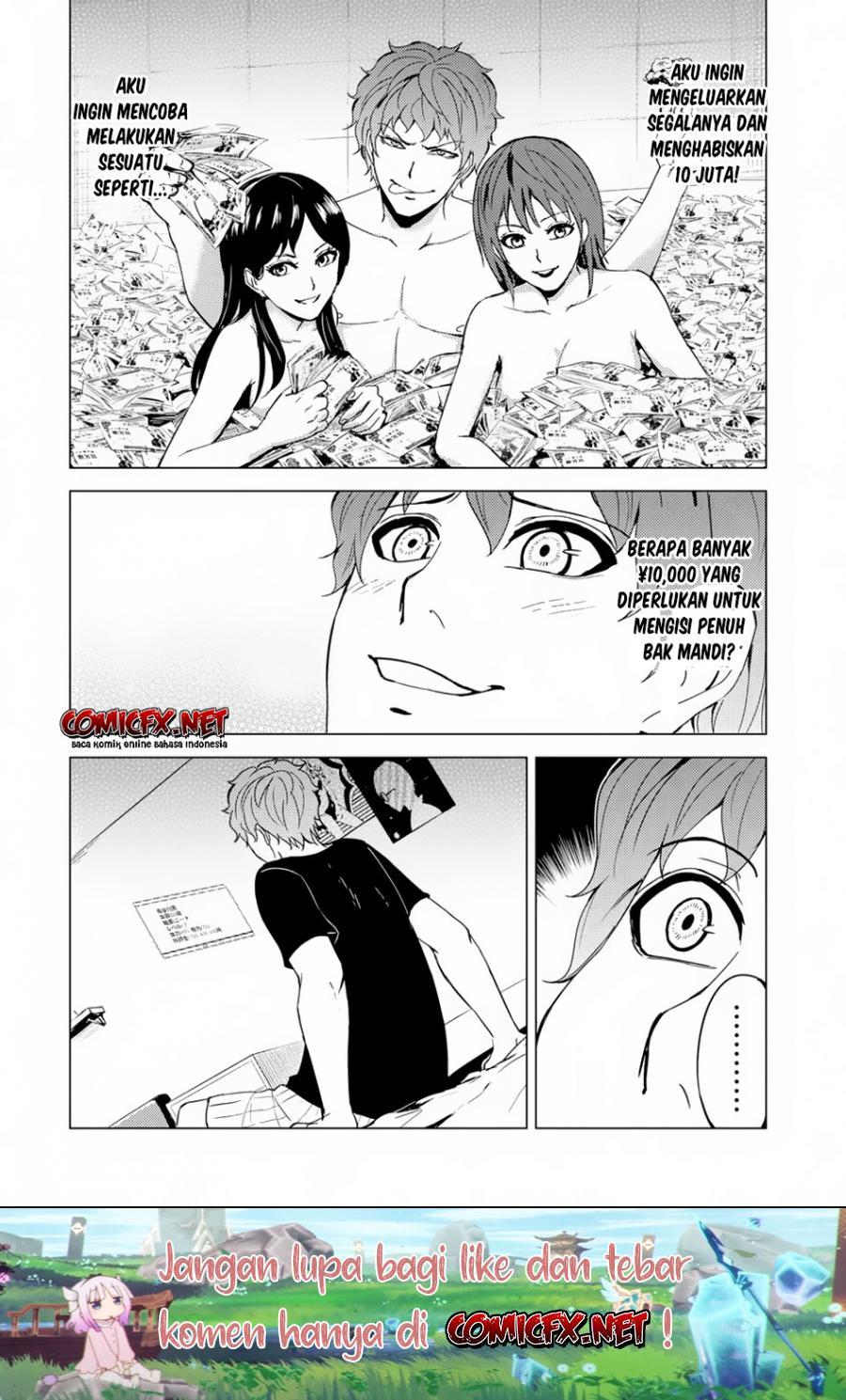 Ore no Genjitsu wa Renai Game?? ka to Omottara Inochigake no Game datta Chapter 30.1 Bahasa Indonesia