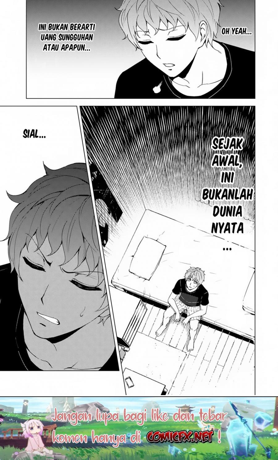 Ore no Genjitsu wa Renai Game?? ka to Omottara Inochigake no Game datta Chapter 30.1 Bahasa Indonesia