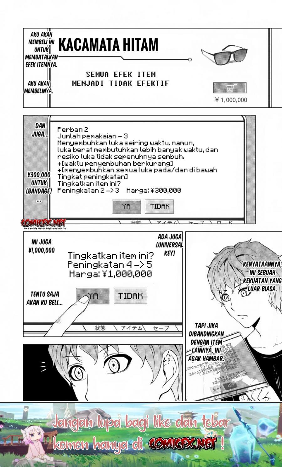 Ore no Genjitsu wa Renai Game?? ka to Omottara Inochigake no Game datta Chapter 30.1 Bahasa Indonesia