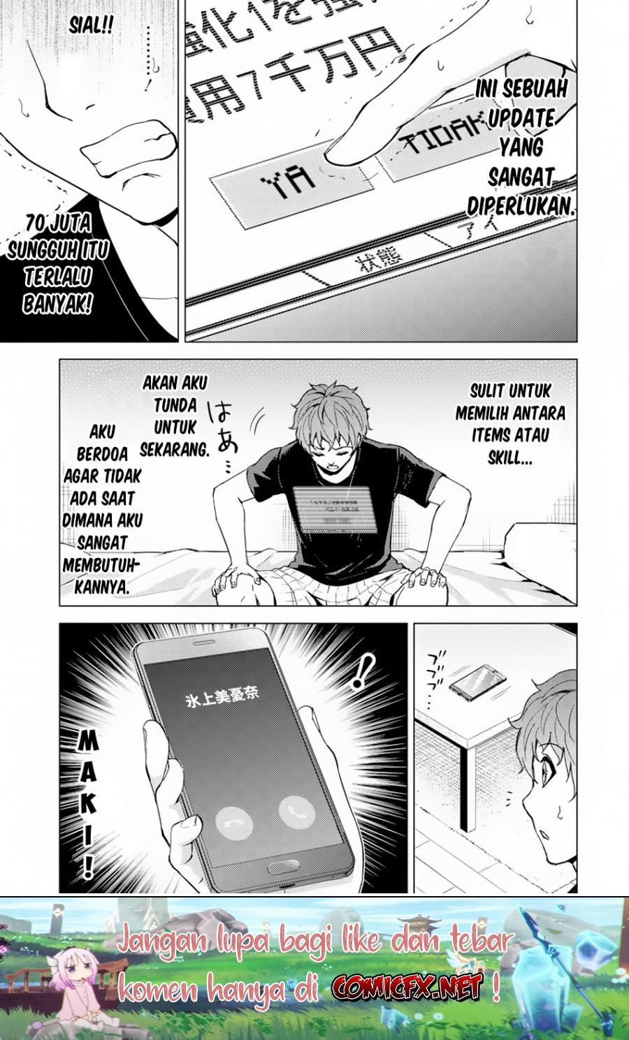 Ore no Genjitsu wa Renai Game?? ka to Omottara Inochigake no Game datta Chapter 30.1 Bahasa Indonesia