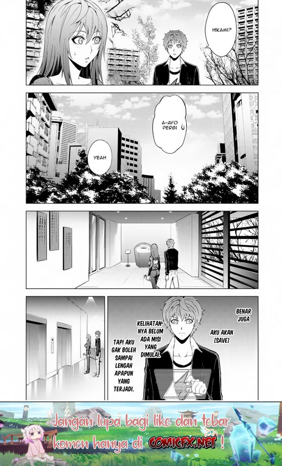 Ore no Genjitsu wa Renai Game?? ka to Omottara Inochigake no Game datta Chapter 30.1 Bahasa Indonesia