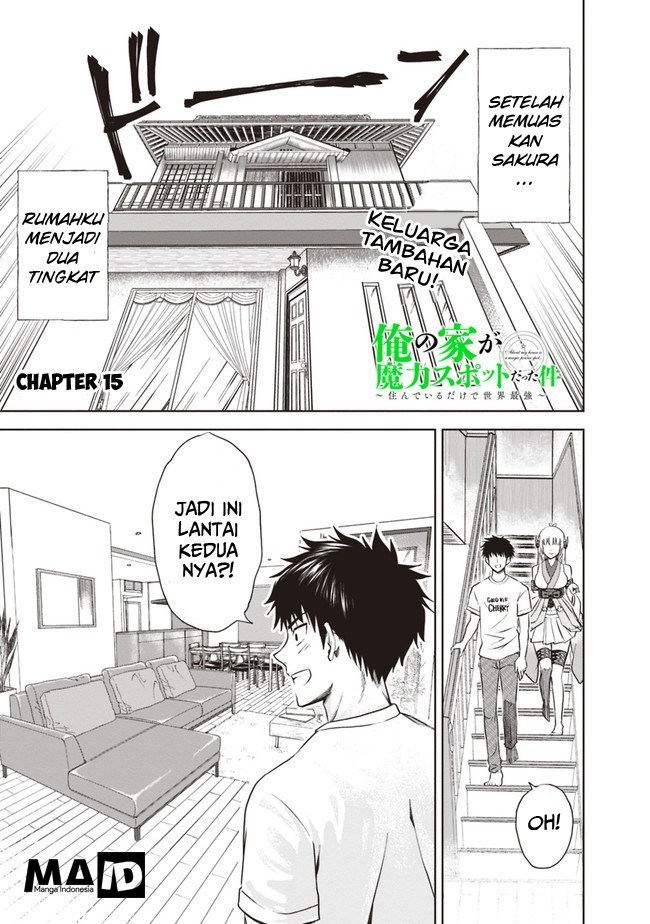 Ore no Ie ga Maryoku Spot datta Ken – Sundeiru dake de Sekai Saikyou chapter 15