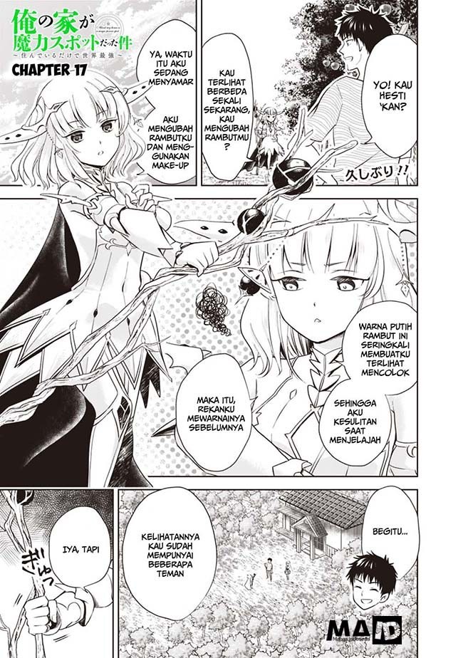 Ore no Ie ga Maryoku Spot datta Ken – Sundeiru dake de Sekai Saikyou chapter 17