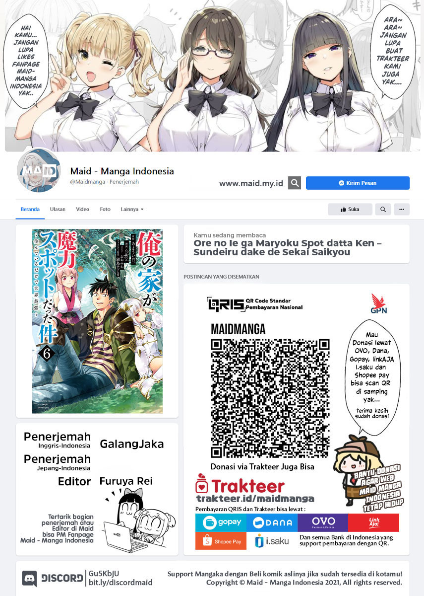 Ore no Ie ga Maryoku Spot datta Ken – Sundeiru dake de Sekai Saikyou chapter 67