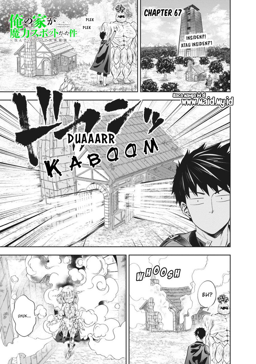 Ore no Ie ga Maryoku Spot datta Ken – Sundeiru dake de Sekai Saikyou chapter 67
