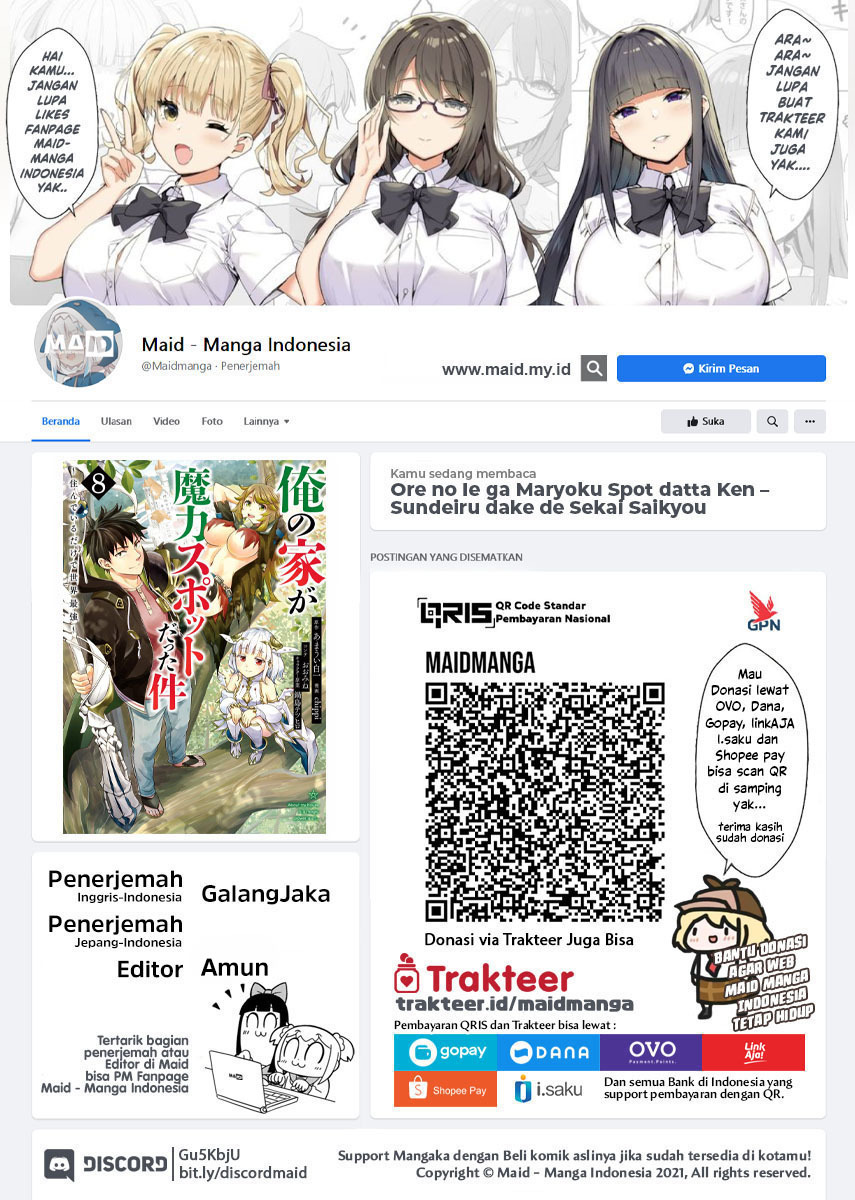 Ore no Ie ga Maryoku Spot datta Ken – Sundeiru dake de Sekai Saikyou chapter 89