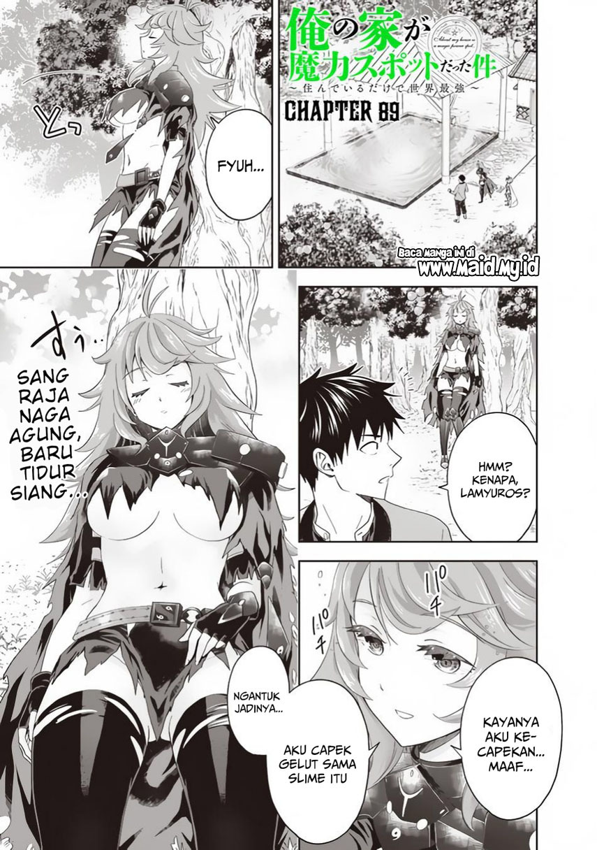 Ore no Ie ga Maryoku Spot datta Ken – Sundeiru dake de Sekai Saikyou chapter 89