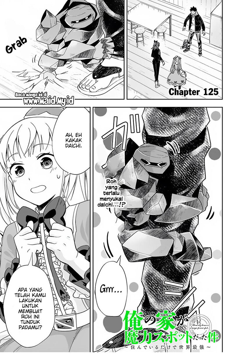 Ore no Ie ga Maryoku Spot datta Ken – Sundeiru dake de Sekai Saikyou Chapter 125 Bahasa Indonesia