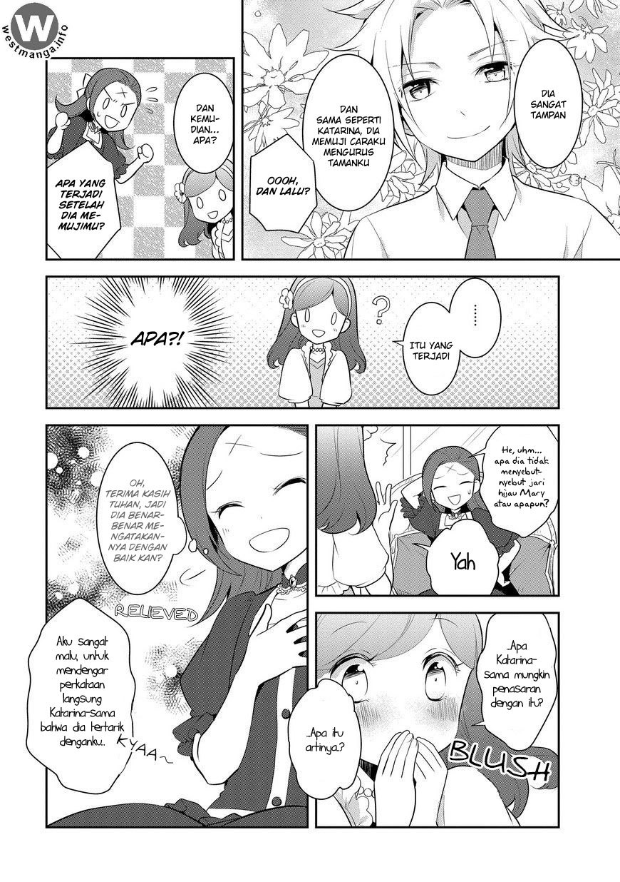 Otome Game no Hametsu Flag shika nai Akuyaku Reijou ni Tensei shite shimatta Chapter 04 Bahasa Indonesia