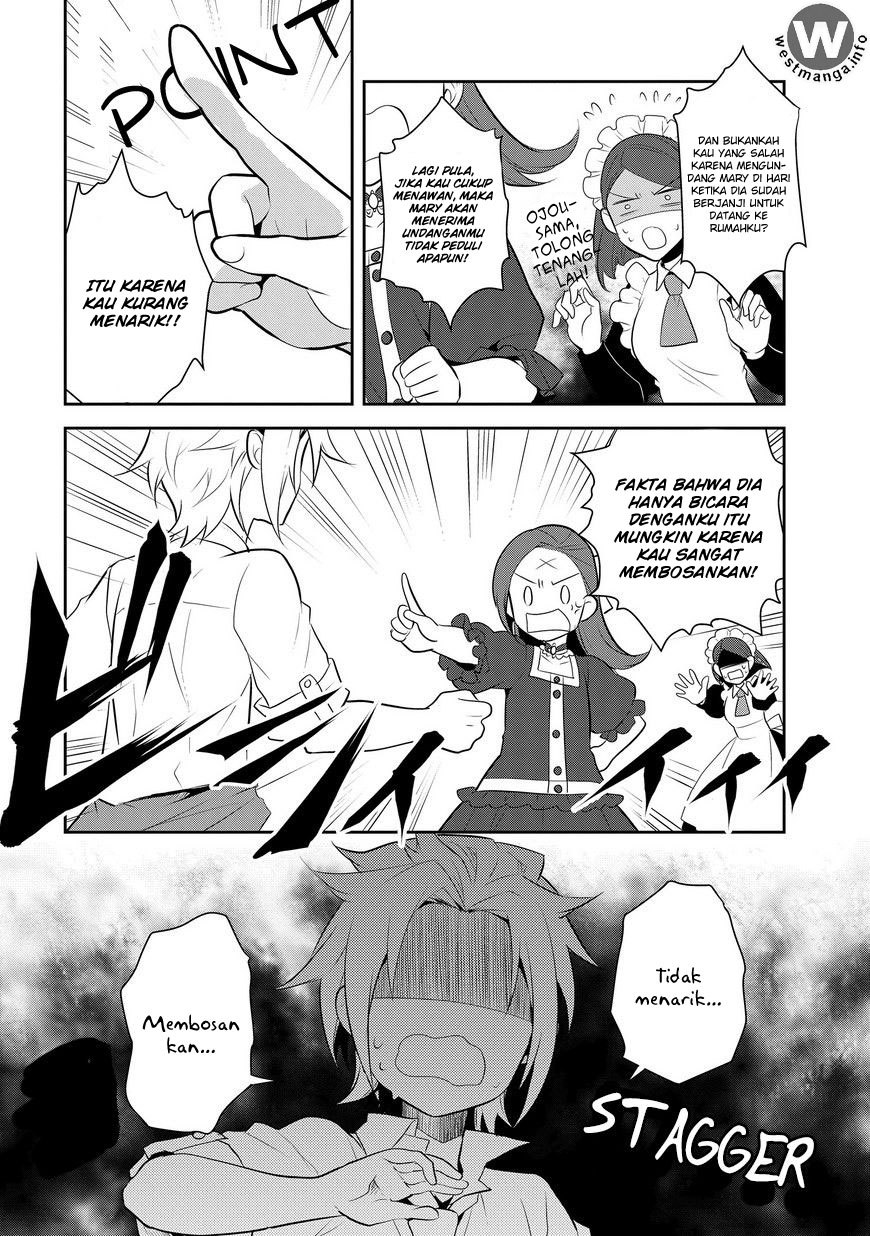 Otome Game no Hametsu Flag shika nai Akuyaku Reijou ni Tensei shite shimatta Chapter 04 Bahasa Indonesia