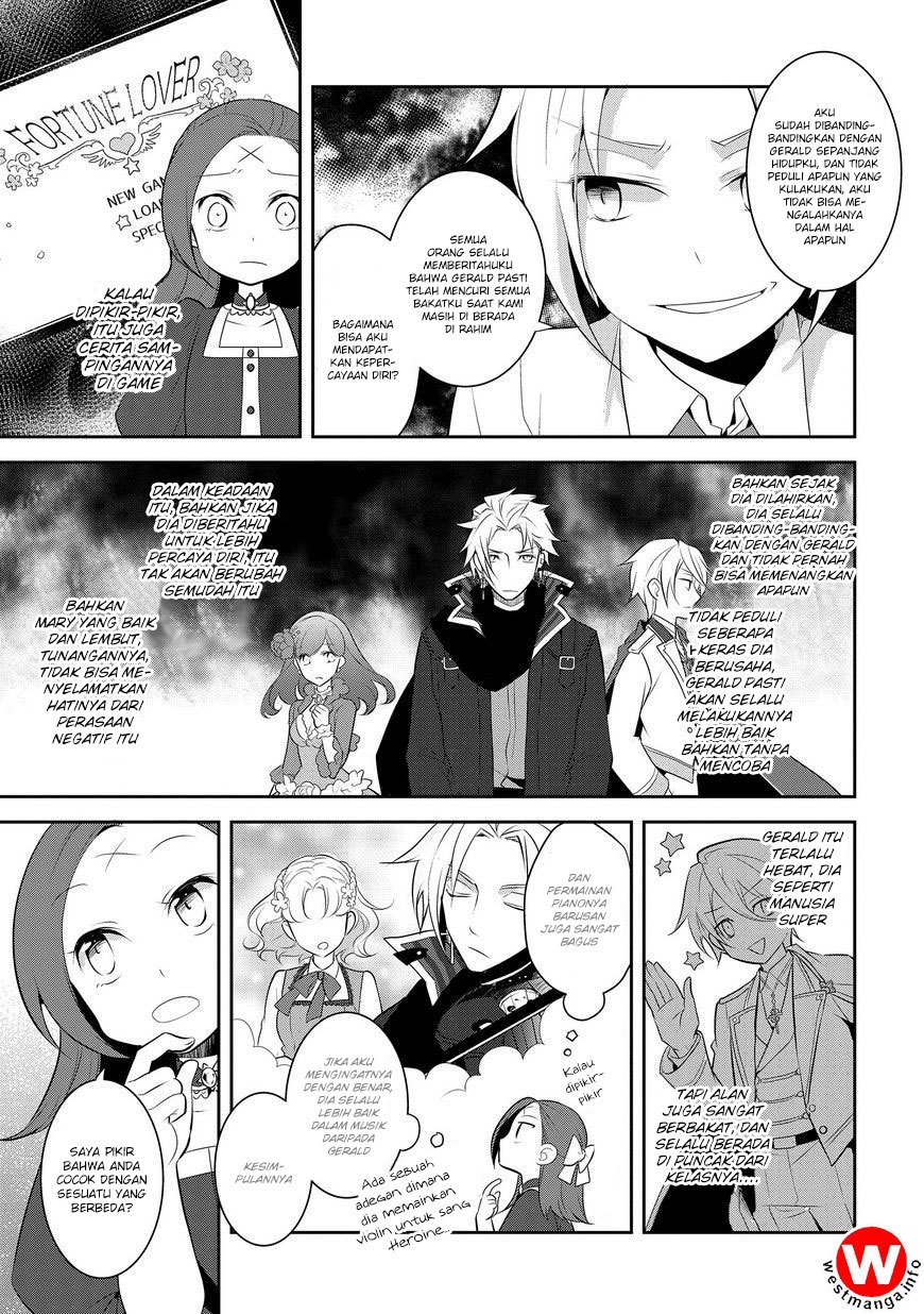Otome Game no Hametsu Flag shika nai Akuyaku Reijou ni Tensei shite shimatta Chapter 04 Bahasa Indonesia