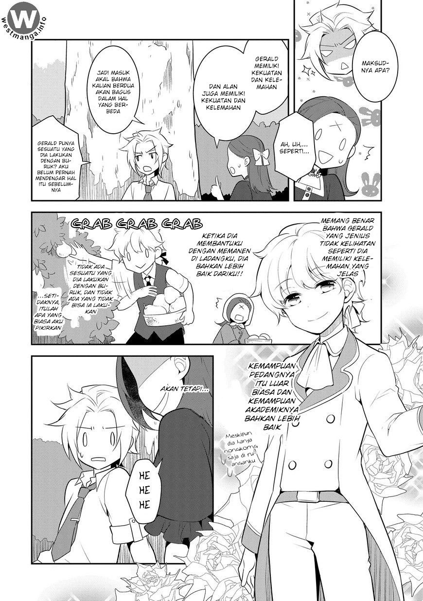 Otome Game no Hametsu Flag shika nai Akuyaku Reijou ni Tensei shite shimatta Chapter 04 Bahasa Indonesia