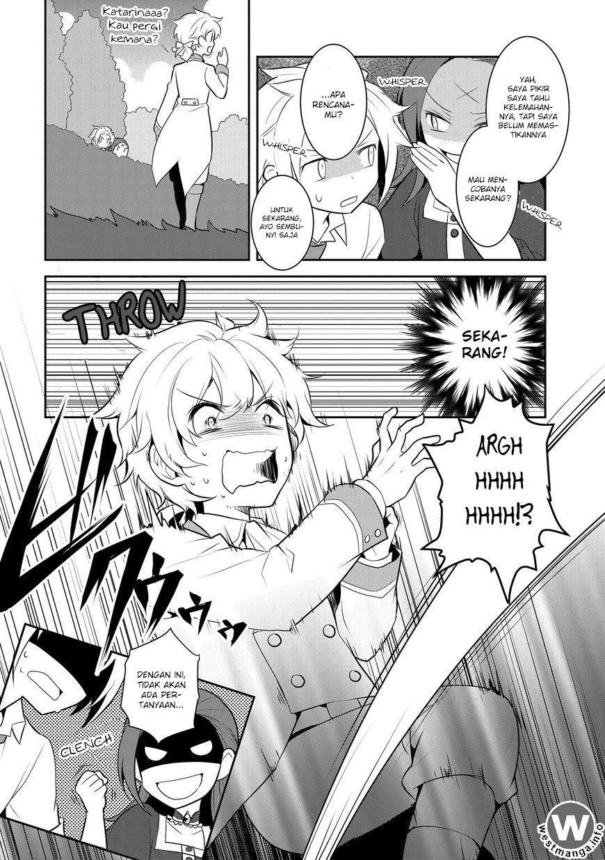 Otome Game no Hametsu Flag shika nai Akuyaku Reijou ni Tensei shite shimatta Chapter 04 Bahasa Indonesia