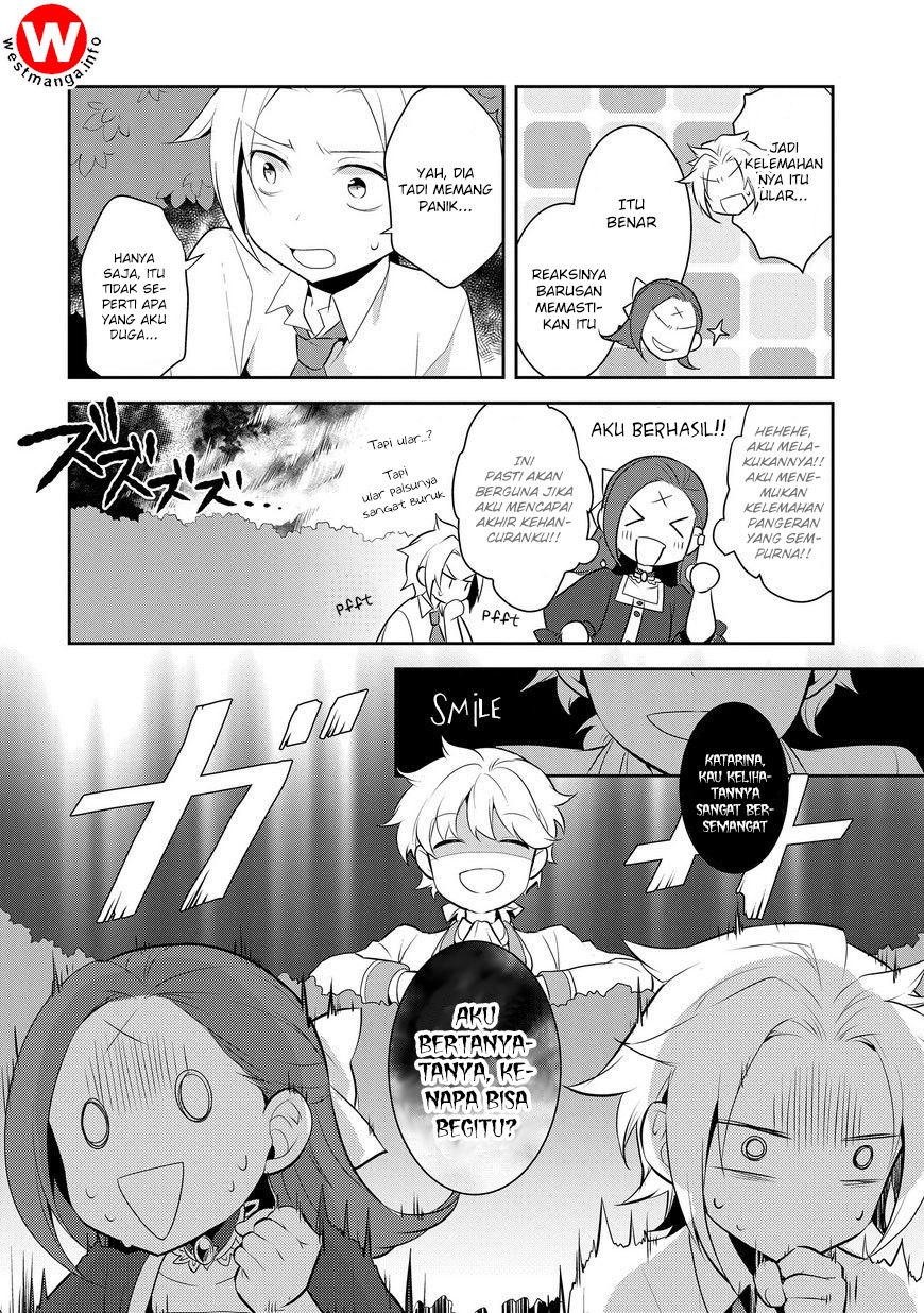 Otome Game no Hametsu Flag shika nai Akuyaku Reijou ni Tensei shite shimatta Chapter 04 Bahasa Indonesia