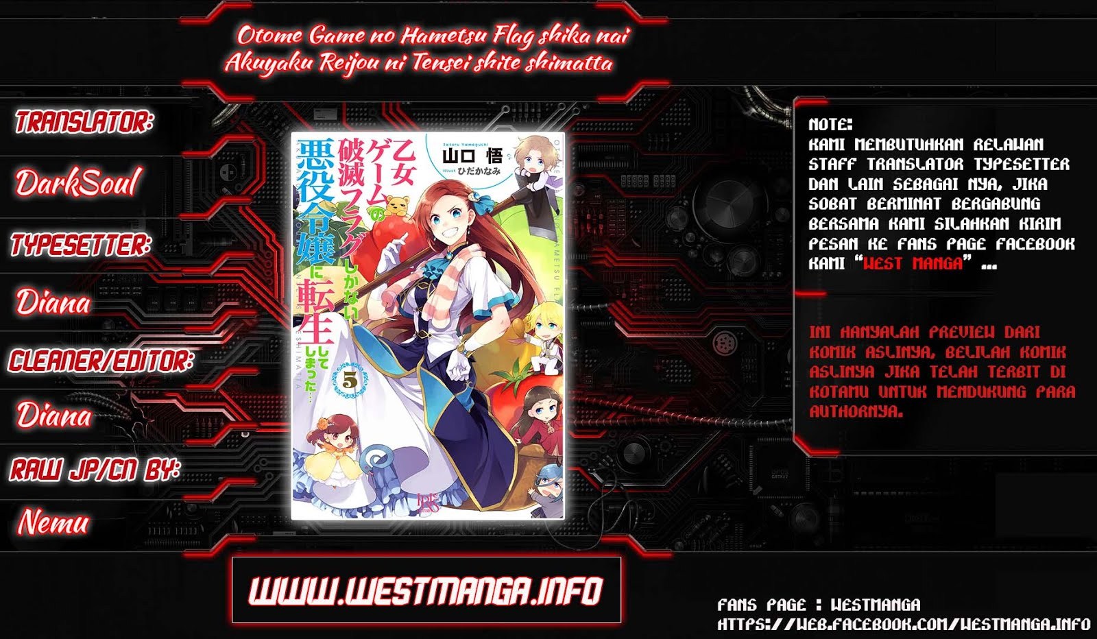 Otome Game no Hametsu Flag shika nai Akuyaku Reijou ni Tensei shite shimatta chapter 10
