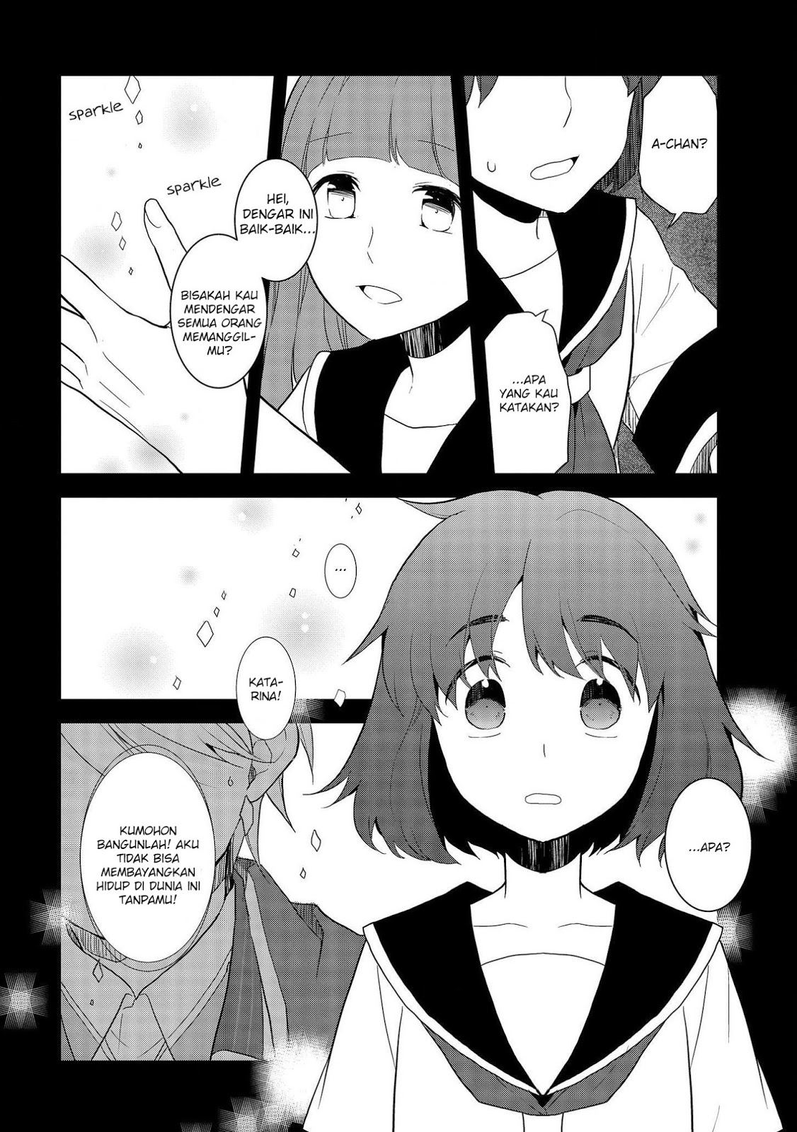 Otome Game no Hametsu Flag shika nai Akuyaku Reijou ni Tensei shite shimatta Chapter 19 Bahasa Indonesia