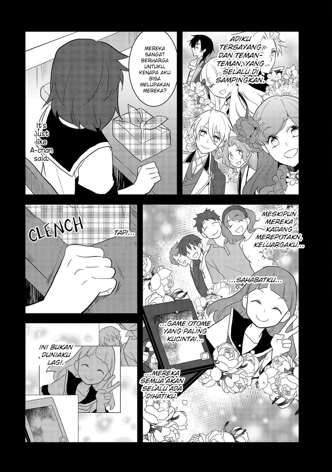 Otome Game no Hametsu Flag shika nai Akuyaku Reijou ni Tensei shite shimatta Chapter 19 Bahasa Indonesia