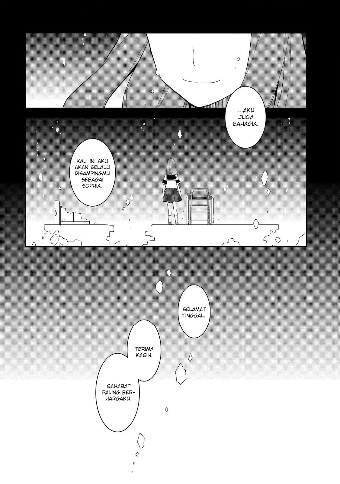 Otome Game no Hametsu Flag shika nai Akuyaku Reijou ni Tensei shite shimatta Chapter 19 Bahasa Indonesia