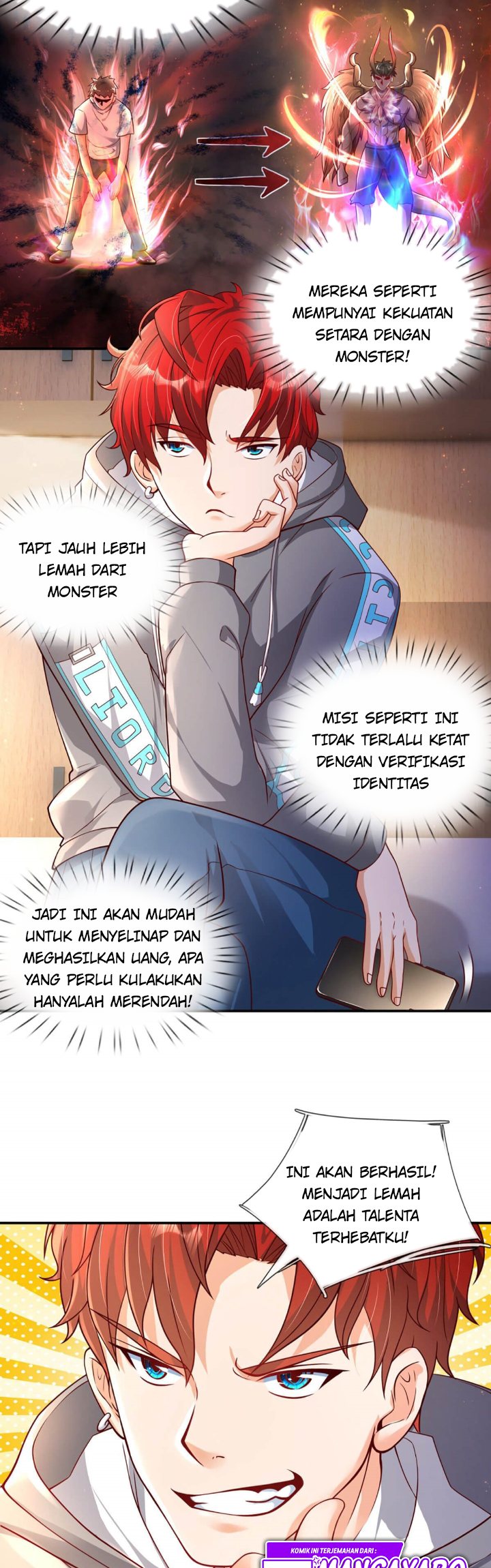 Passive Invincible From The Start Chapter 04 Bahasa Indonesia